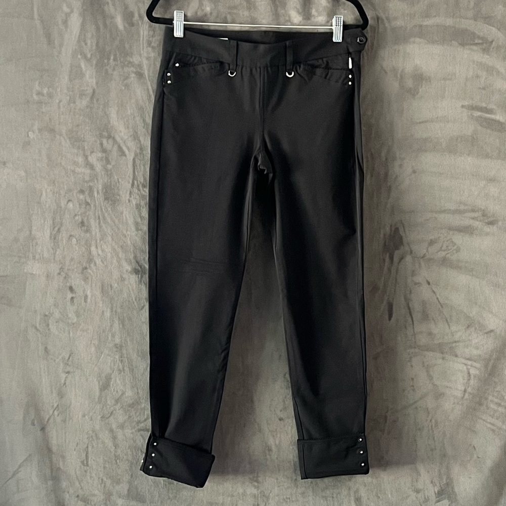 HIGH Black cropped dress Pants size US27
